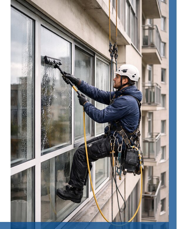 Мойка балконного остекления в Ялте от 3576 р. | ВЫСОТНИК-Ялт