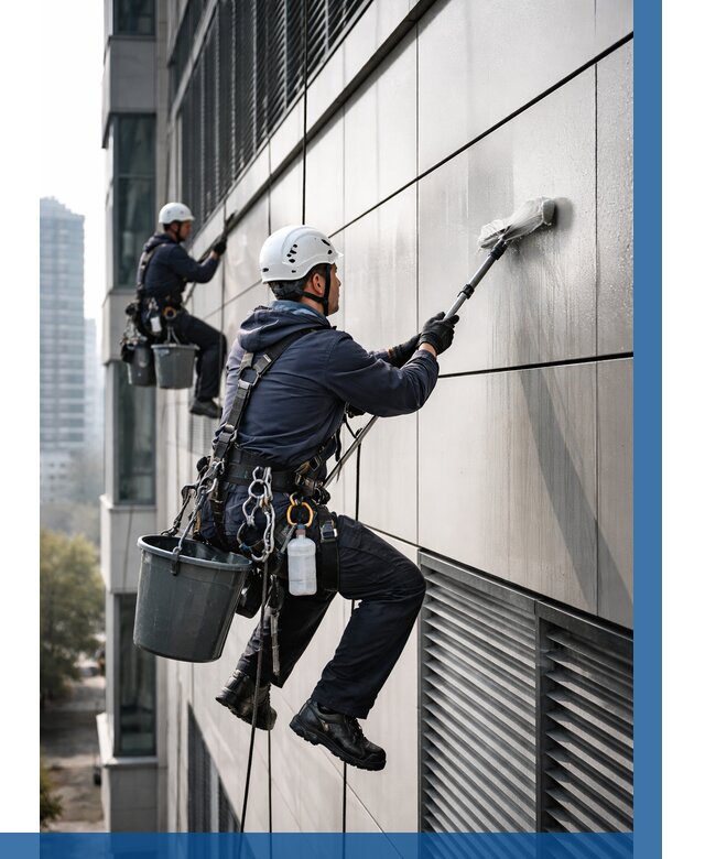 Мойка вентилируемого фасада в Ялте от 255 р. | ВЫСОТНИК-Ялт