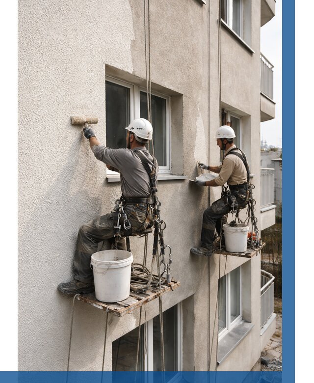 Нанесение короеда на фасад в Ялте от 460 р. | ВЫСОТНИК-Ялт