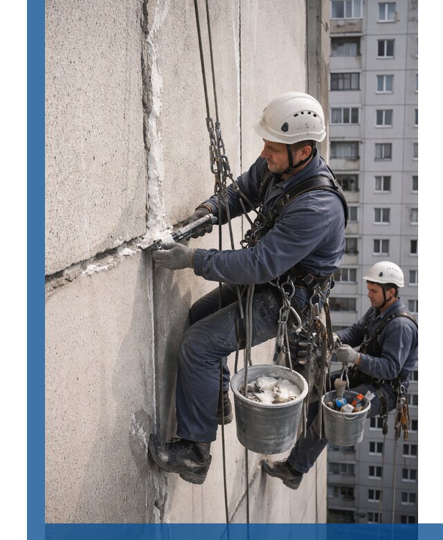 Утепление межпанельных швов в Ялте профессионально и надежно