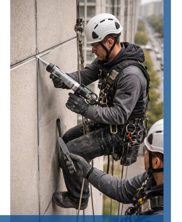 Первичная герметизация швов в Ялте от 613 р. | ВЫСОТНИК-Ялт