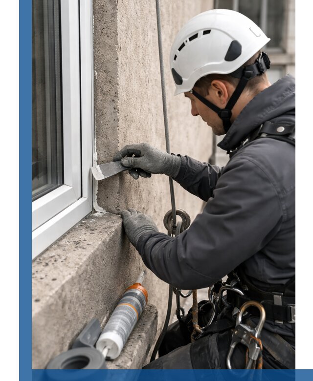 Герметизация монтажных швов окон в Ялте с гарантией качества