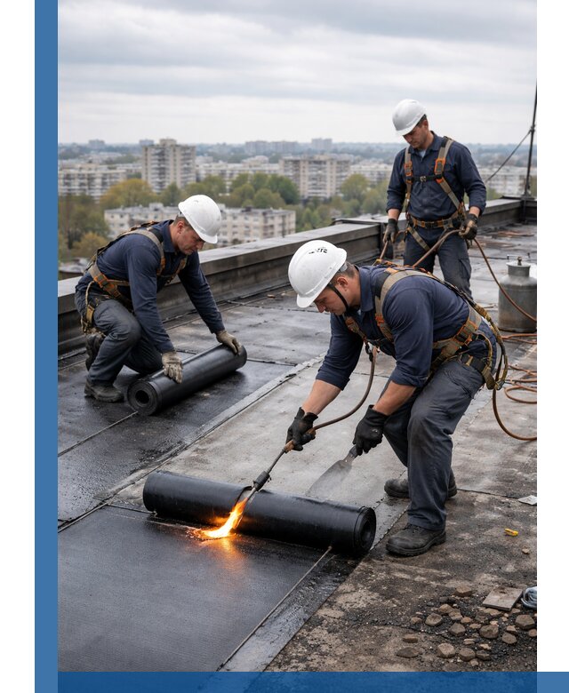 Ремонт наплавляемой кровли в Ялте качественно и надежно