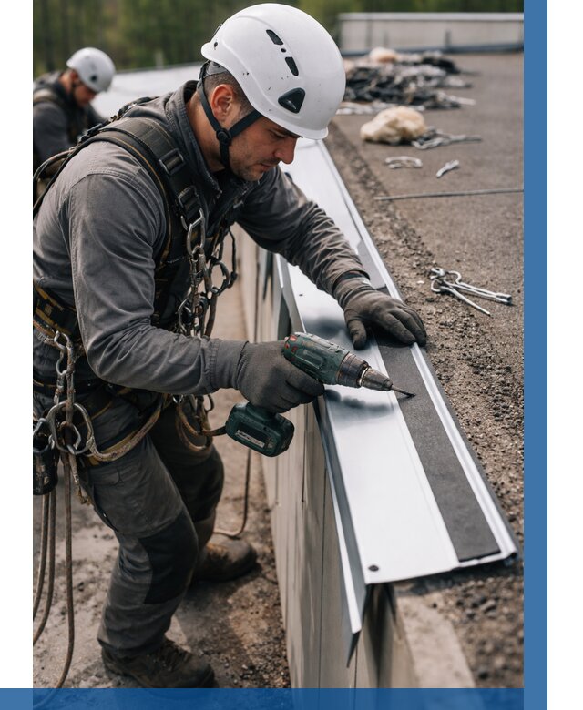 Монтаж капельника на кровле в Ялте от 306 р. | ВЫСОТНИК-Ялт