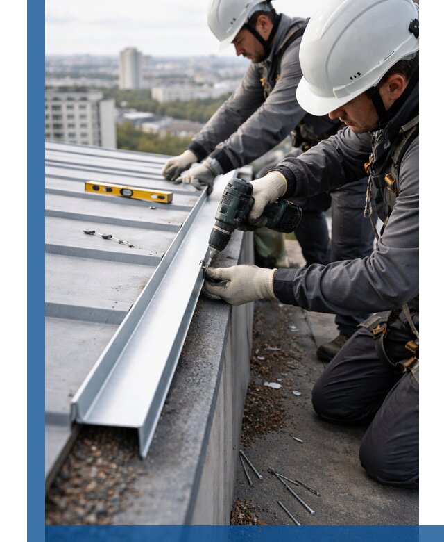 Монтаж капельника на кровле в Ялте с гарантией качества