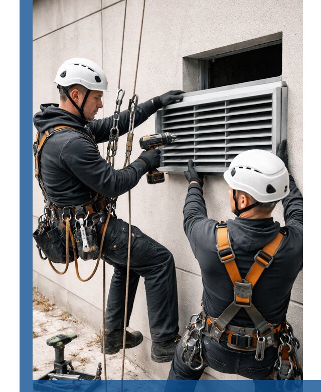 Монтаж вентиляционных решеток в Ялте профессиональный сервис