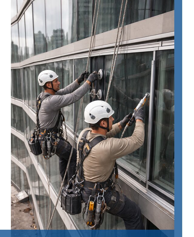 Радиусное остекление фасада в Ялте от 12259 р. | ВЫСОТНИК-Ялт