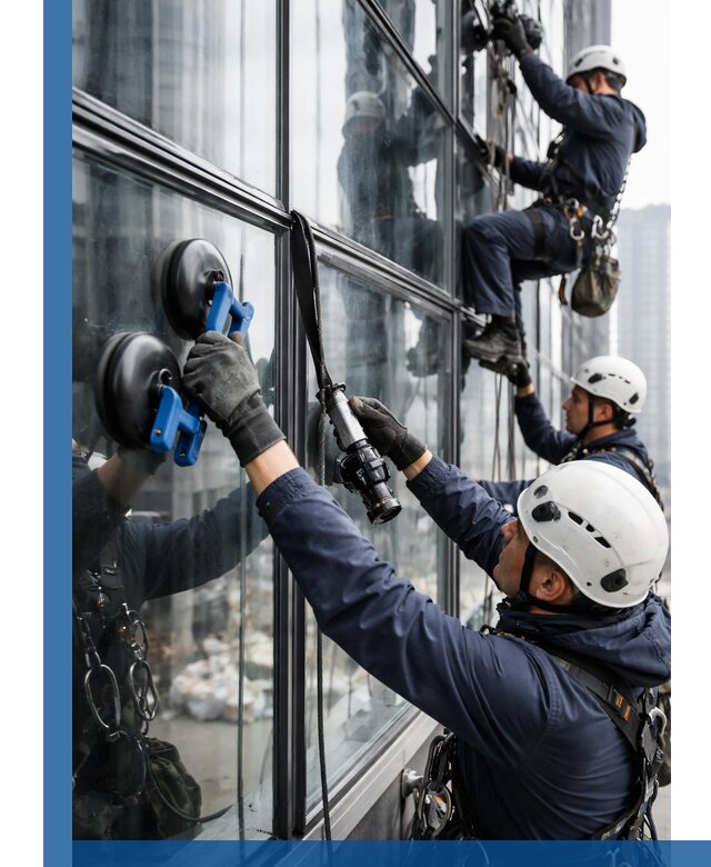 Радиусное остекление фасадов под ключ в Ялте с гарантиями