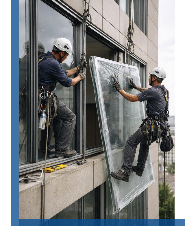 Профессиональная замена стекла в витраже в Ялте с гарантией