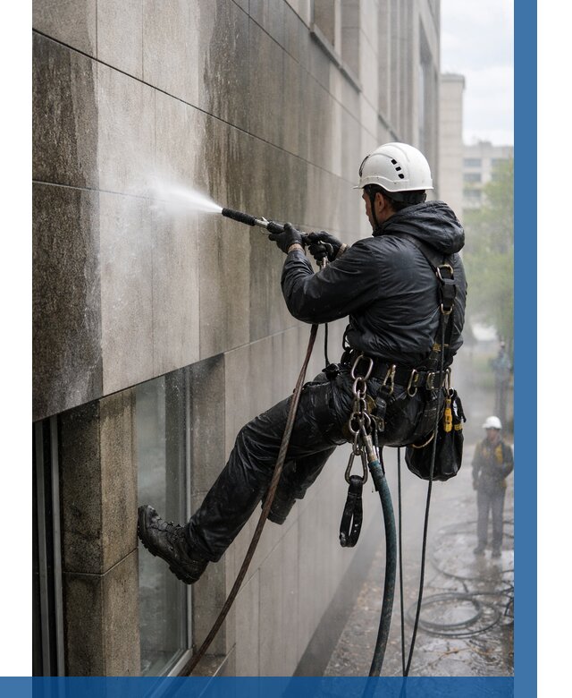 Гидроструйная очистка поверхностей в Ялте от 868 р. | ВЫСОТНИК-Ялт