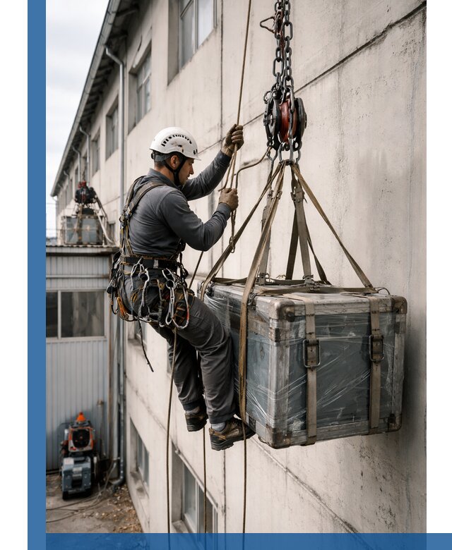 Подъем грузов на высоту в Ялте для промышленных объектов