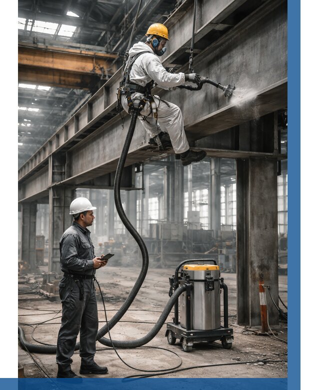 Обеспыливание конструкций в цехе в Ялте от 4291 р. | ВЫСОТНИК-Ялт