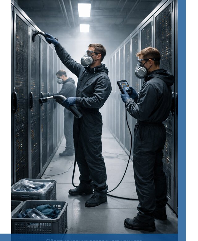 Обеспыливание серверной комнаты в Ялте от 4597 р. | ВЫСОТНИК-Ялт