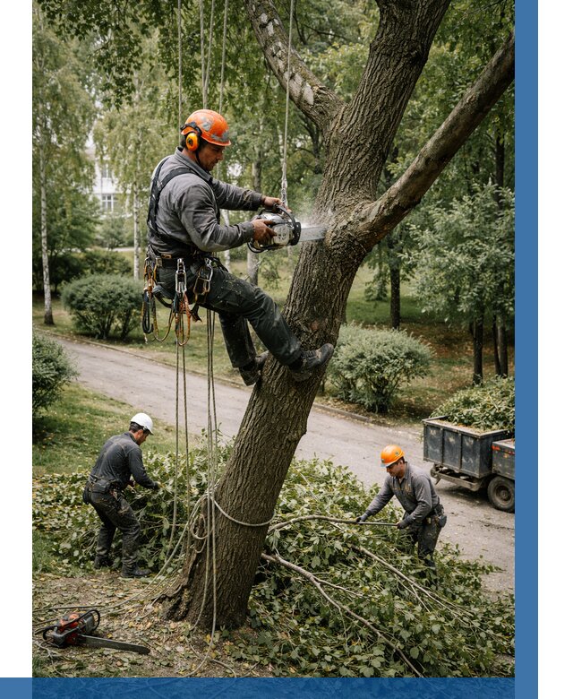Кронирование деревьев в Ялте от 6640 р. | ВЫСОТНИК-Ялт