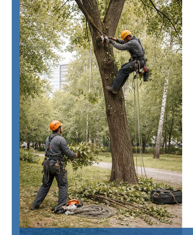 Санитарная обрезка деревьев в Ялте, профессионально и безопасно